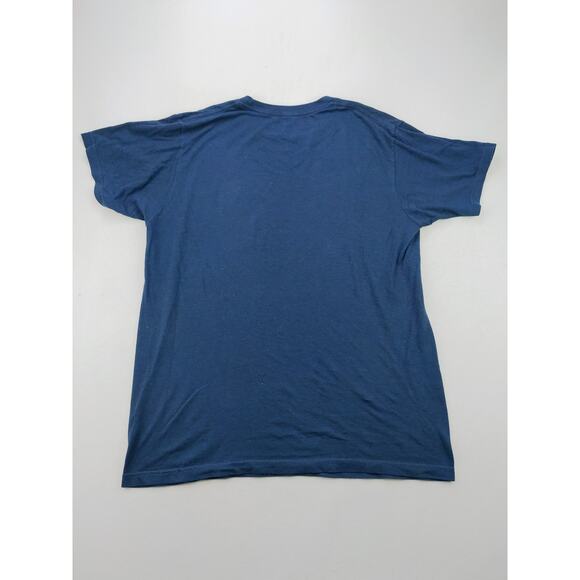 Retro Looney Tunes Basketball T Shirt SZ M Blue Taz Daffy Bugs Bunny Wile E - Picture 2 of 10